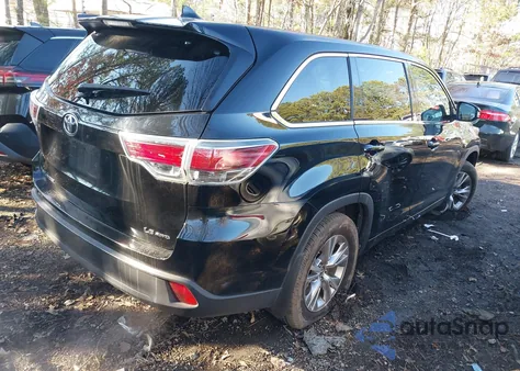 2016 Toyota Highlander Le Plus V6 from USA, damaged, VIN 5TDBKRFH4GS352008